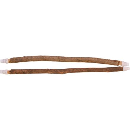 Set přírodních bidýlek, dřevo s kůrou (po 2 ks)
