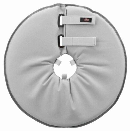 Ochranný měkký límec "disk", polyester/pěna, šedá
